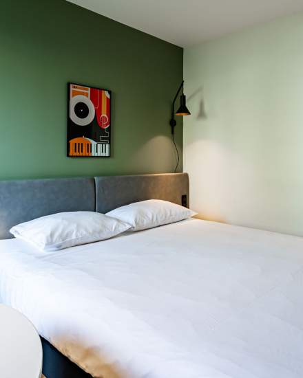 Ibis Tinqueux · Hôtel 3 étoiles Reims · chambre standard lit double