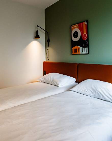 Ibis Tinqueux · Hôtel 3 étoiles Reims · chambre standard twin