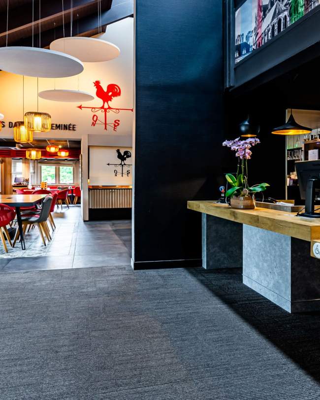 Ibis Tinqueux · Hôtel 3 étoiles Reims · Accueil
